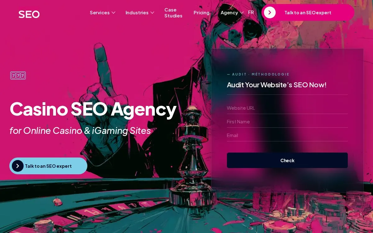 ProStar SEO: the measured page, above the fold, captured 2026-09-18