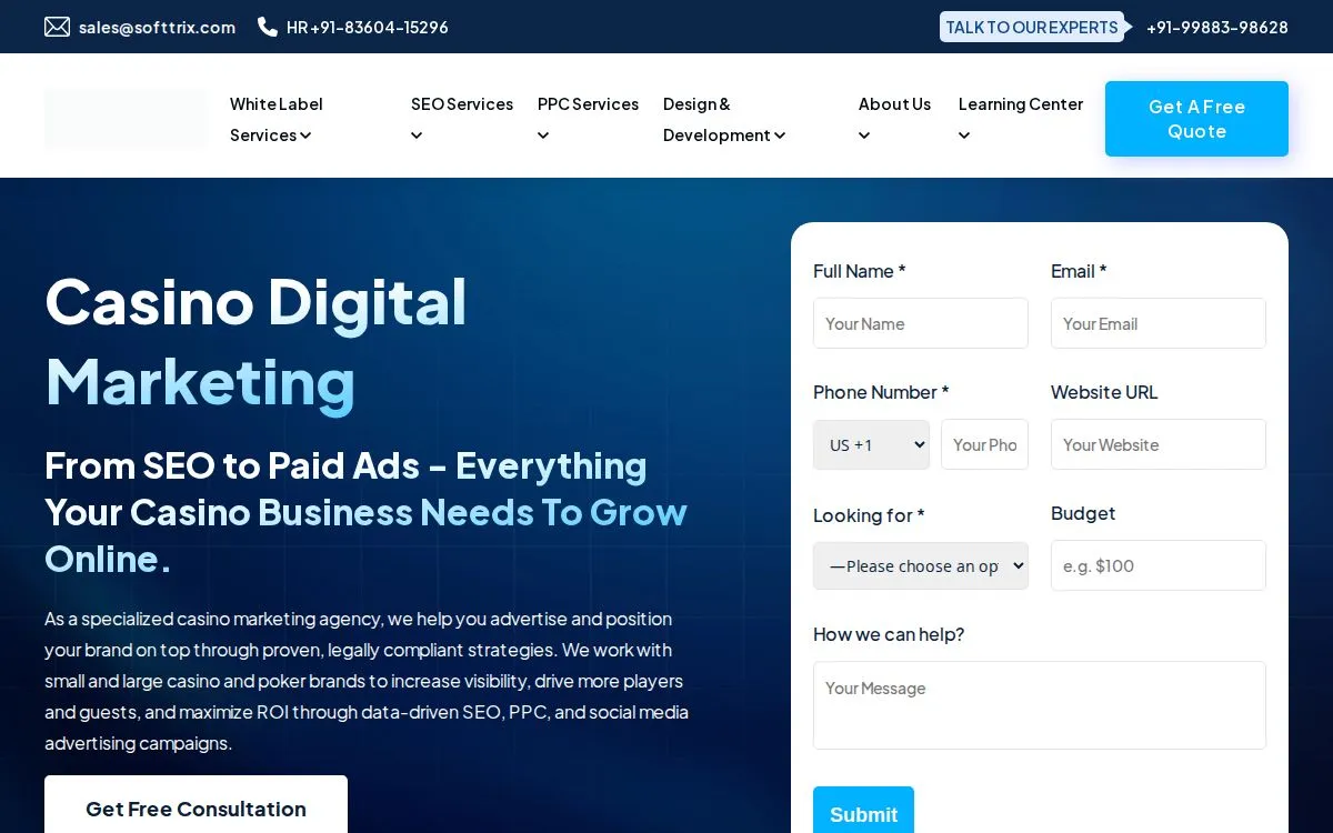 seo solutions for casinos