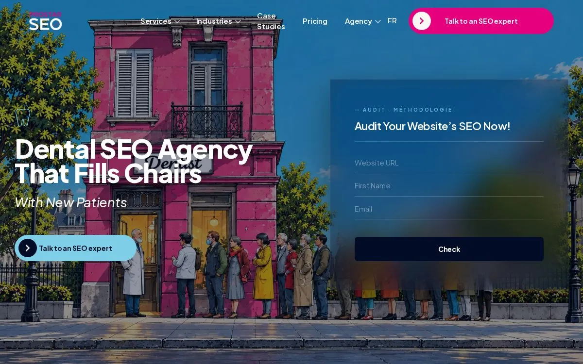 ProStar SEO: the measured page, above the fold, captured 2026-09-17