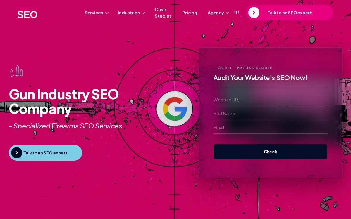 ProStar SEO: the measured page, above the fold, captured 2026-09-17